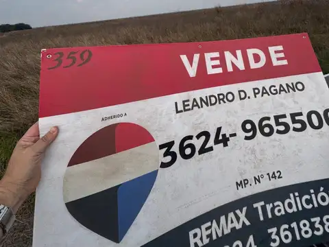 Campo en Venta en Colonia Quebrachales, 2 de Abril