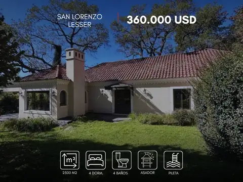 Casa en Venta en San Lorenzo, Capital