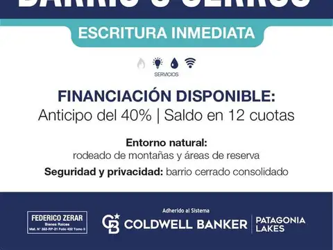 Terreno en Venta en San Carlos de Bariloche, Bariloche