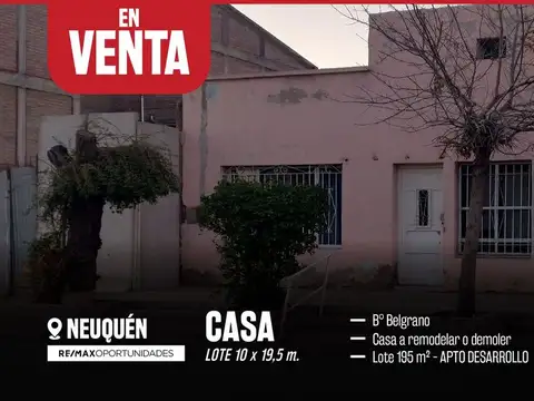 Casa en Venta en Neuquén, Confluencia