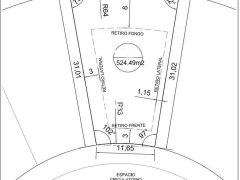 Terreno en Venta en Santa Lucía, Rosario