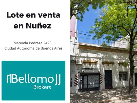 Terreno en Venta en Núñez, CABA