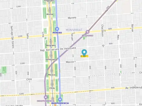 Terreno en Venta en Monserrat, CABA