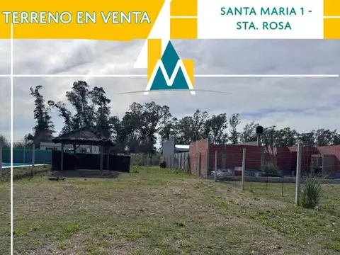 Terreno en Venta en Santa Rosa, Partido de Cañuelas