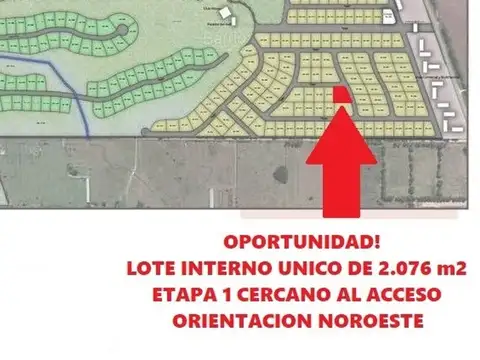 Terreno en Venta en Los Pinares Country Club, Countries y Barrios Cerrados en Exaltación de la Cruz