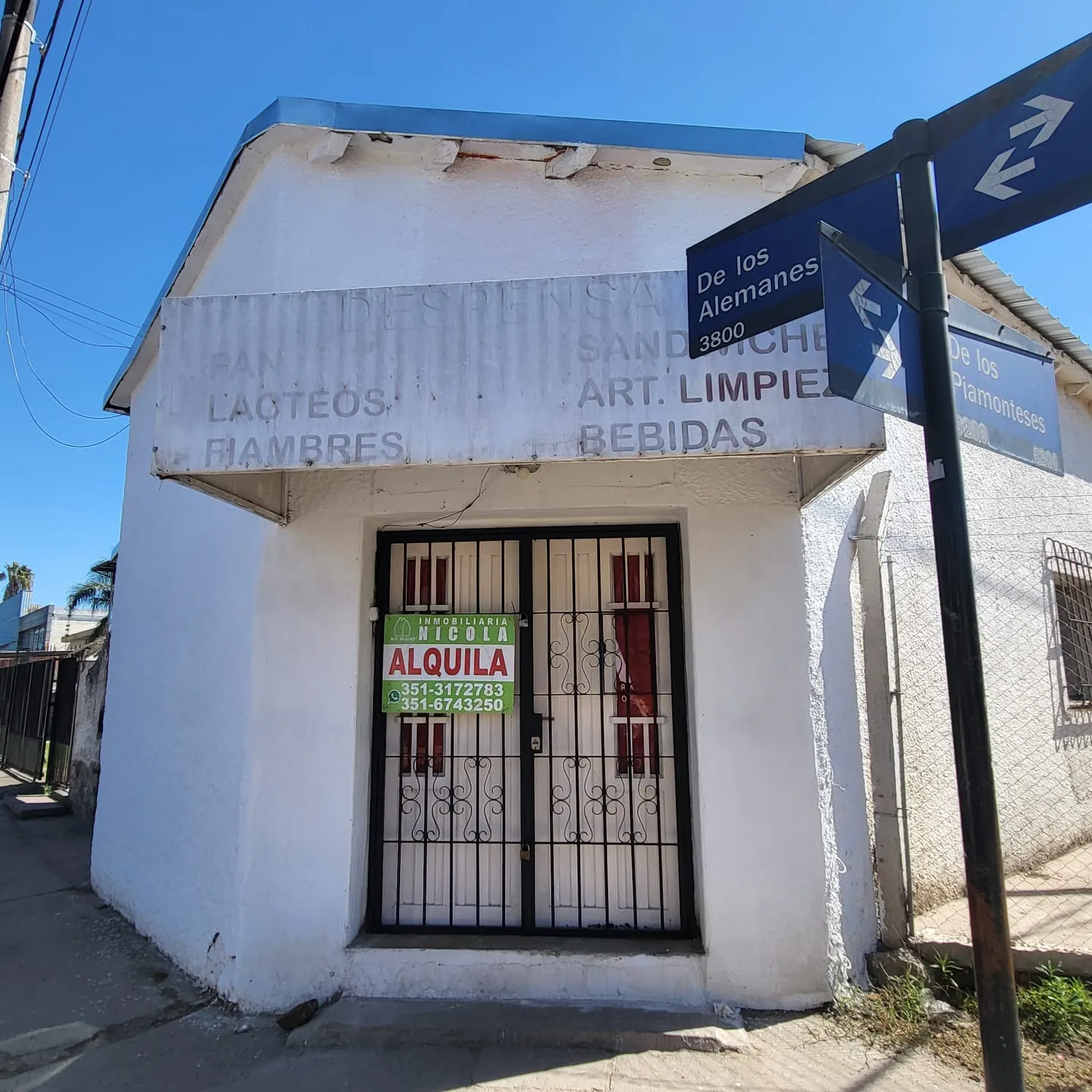 LOCAL CON DEPÓSITO EN BV DE LOS ALEMANES