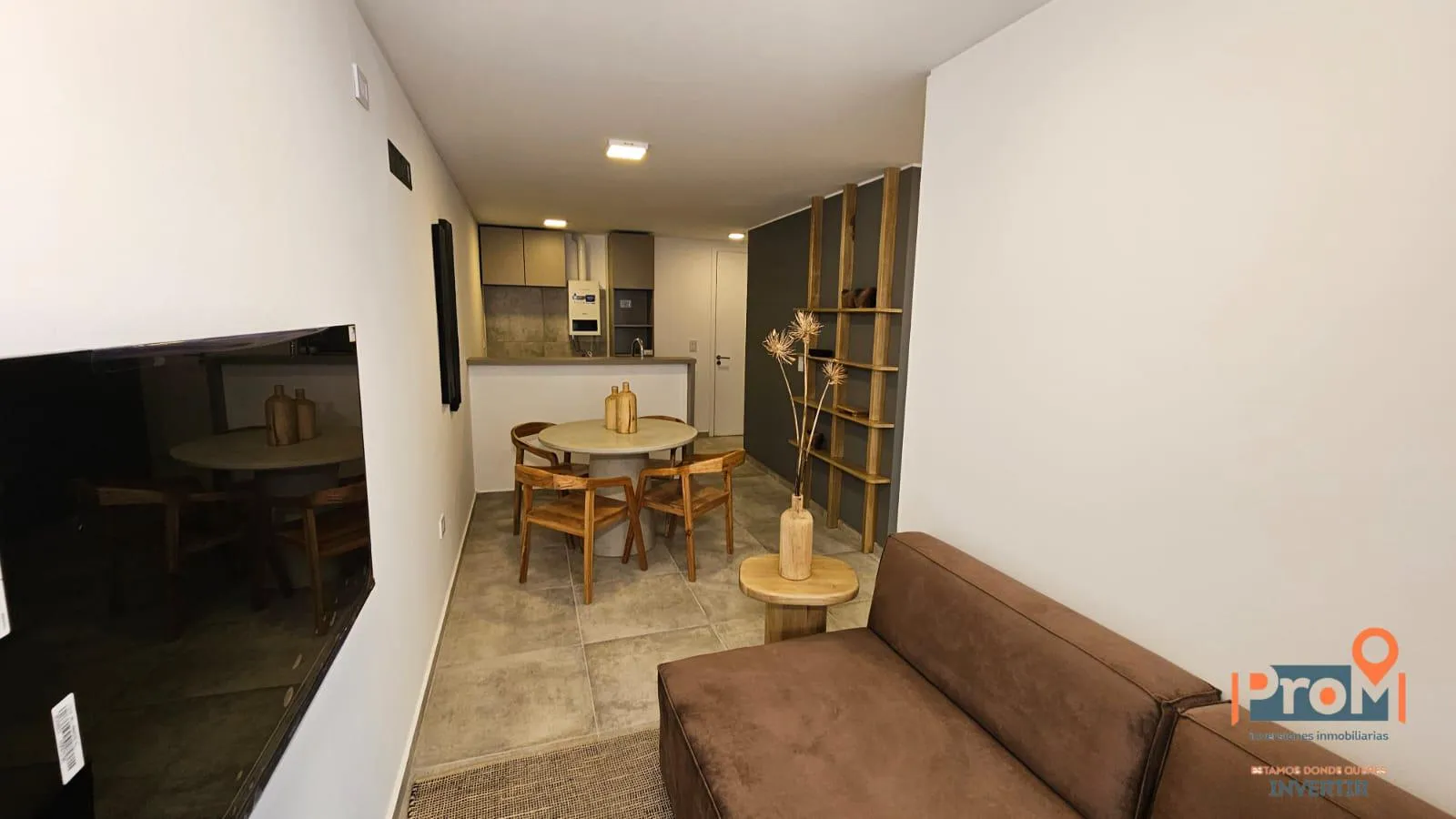 1 dormitorio frente a estrenar amoblado