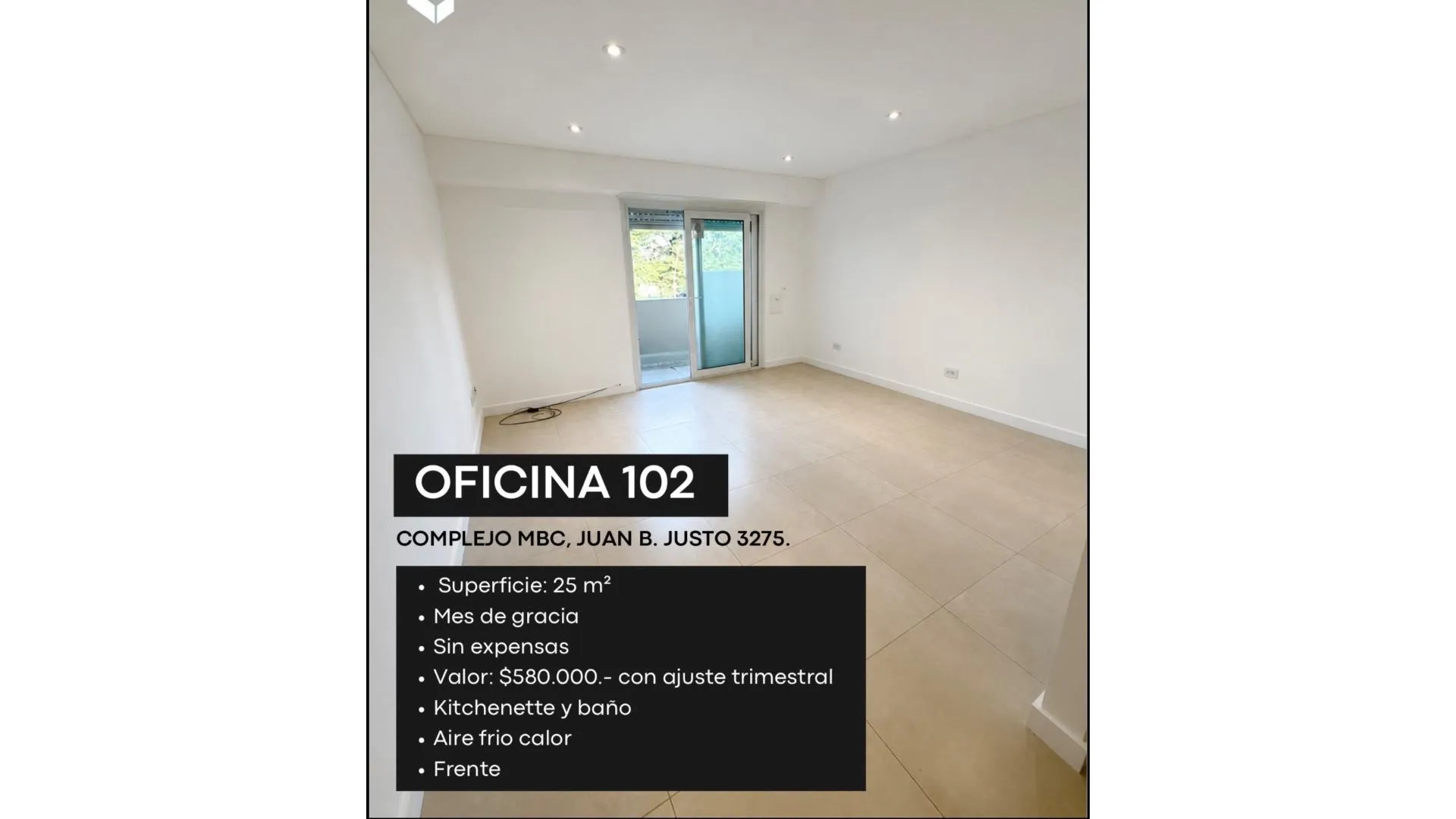 Oficina en alquiler