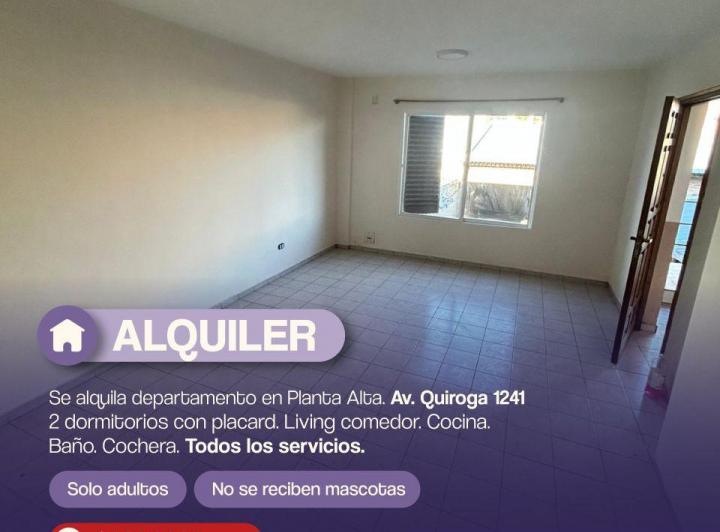 Departamento · 40m² · 3 Ambientes · 1 Cochera