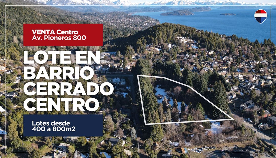 Lote en el centro de San Carlos de Bariloche