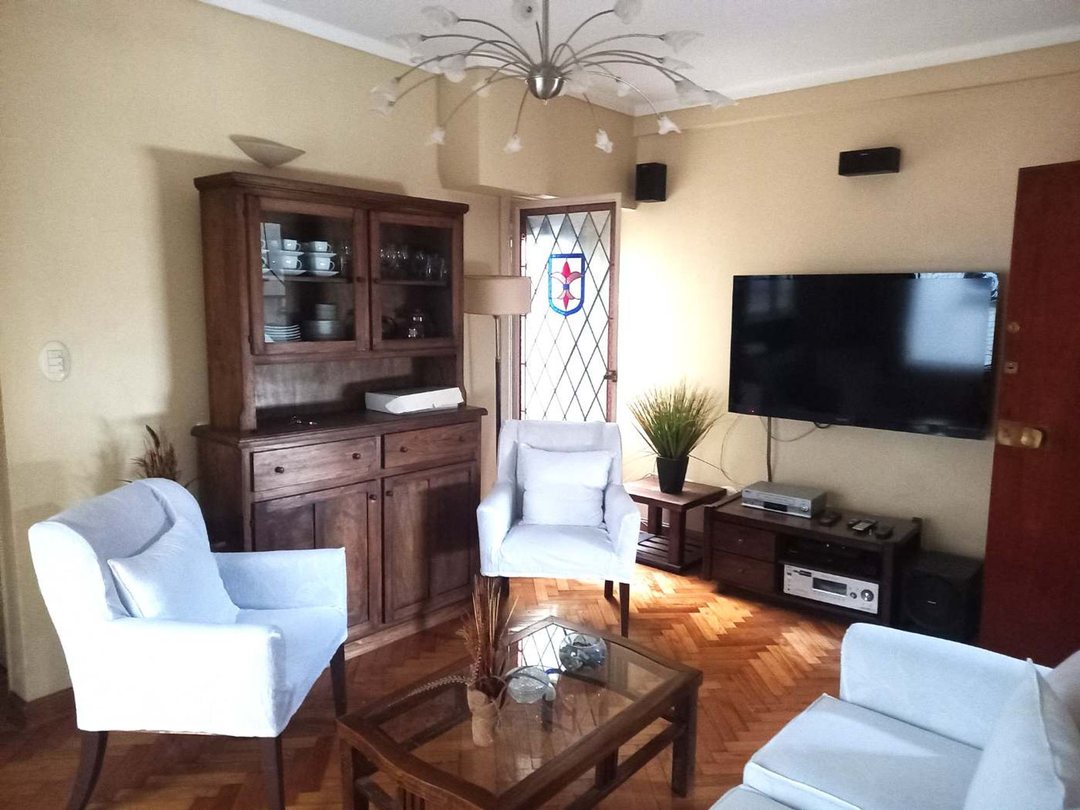 3 AMB C/ DEPENDENCIA - CON MUEBLES RECOLETA