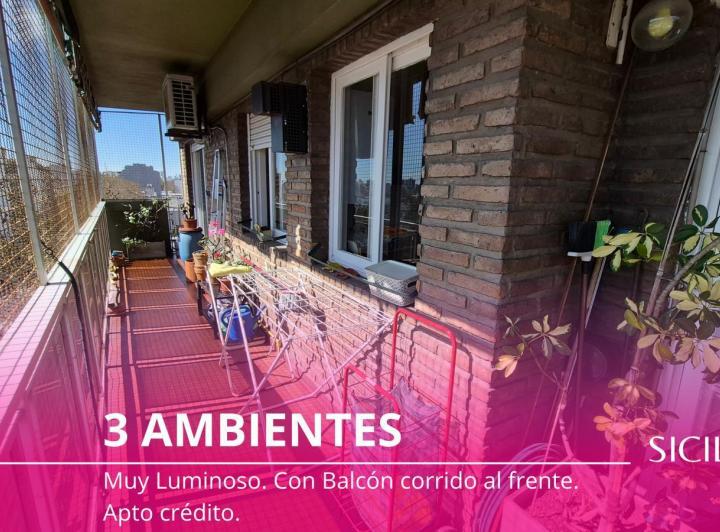 Departamento · 49m² · 3 Ambientes