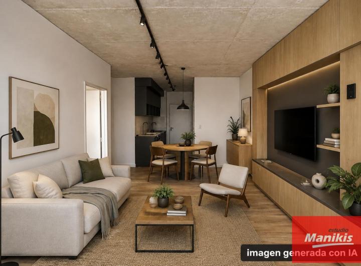 Departamento · 46m² · 2 Ambientes
