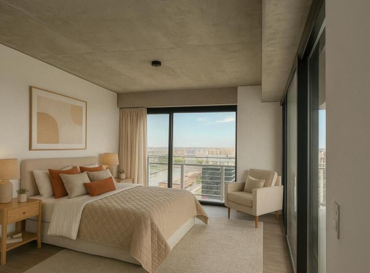 Departamento · 62m² · 3 Ambientes · 1 Cochera
