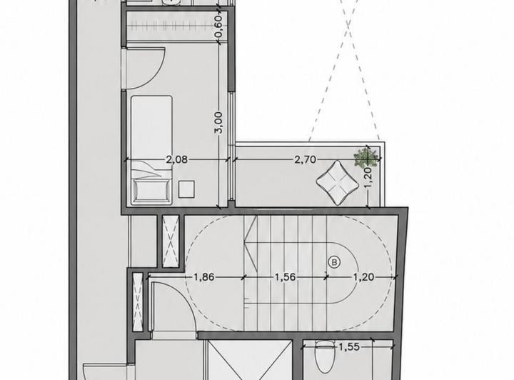 Departamento · 72m² · 3 Ambientes