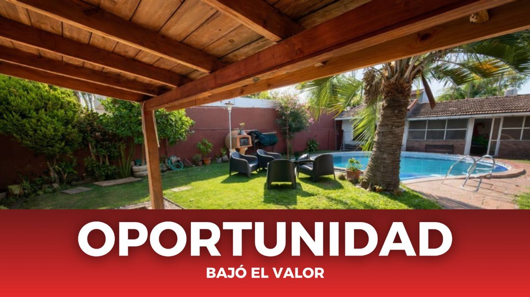 VENTA CASA C/ PARQUE Y GARAGE BURZACO/ADROGUE