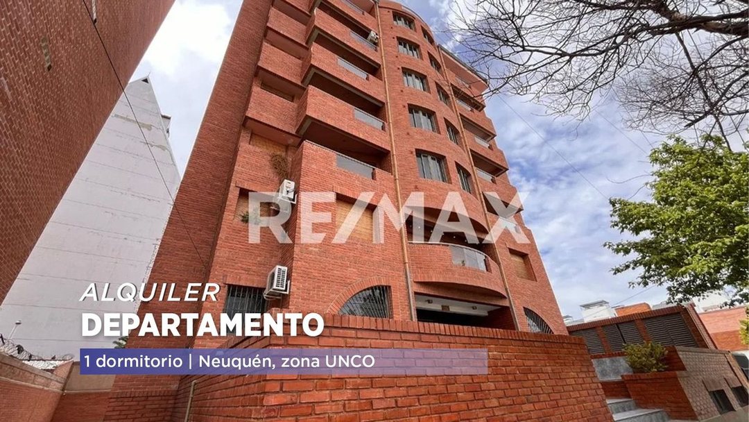 ALQUILER Dpto 1 dorm con balcón Neuquén Zona UNCO