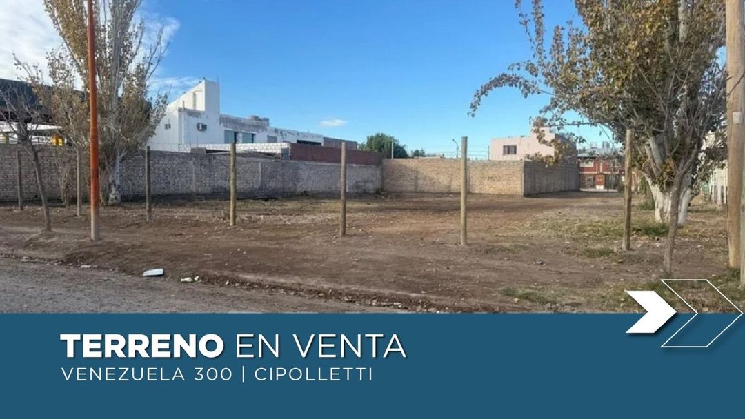 VENTA LOTE APTO COMERCIO | CIPOLLETTI