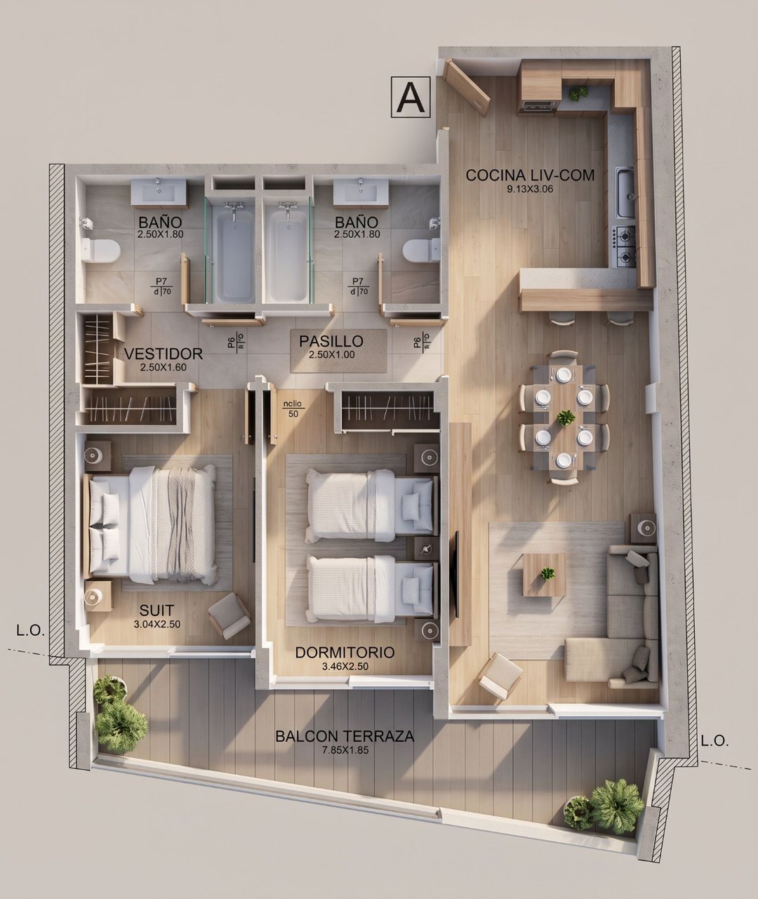 VENTA 3 AMB MIDOKI ARGERICH 2783 V. DEL PARQUE