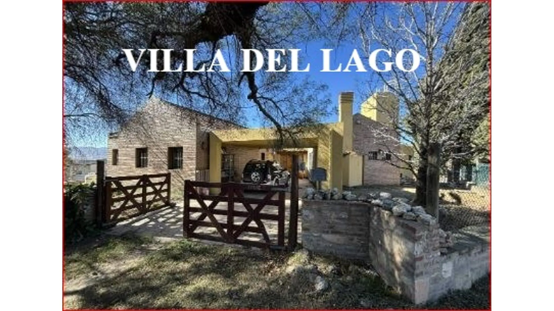 Casa en Villa del LAGO - Piscina y vista al lago