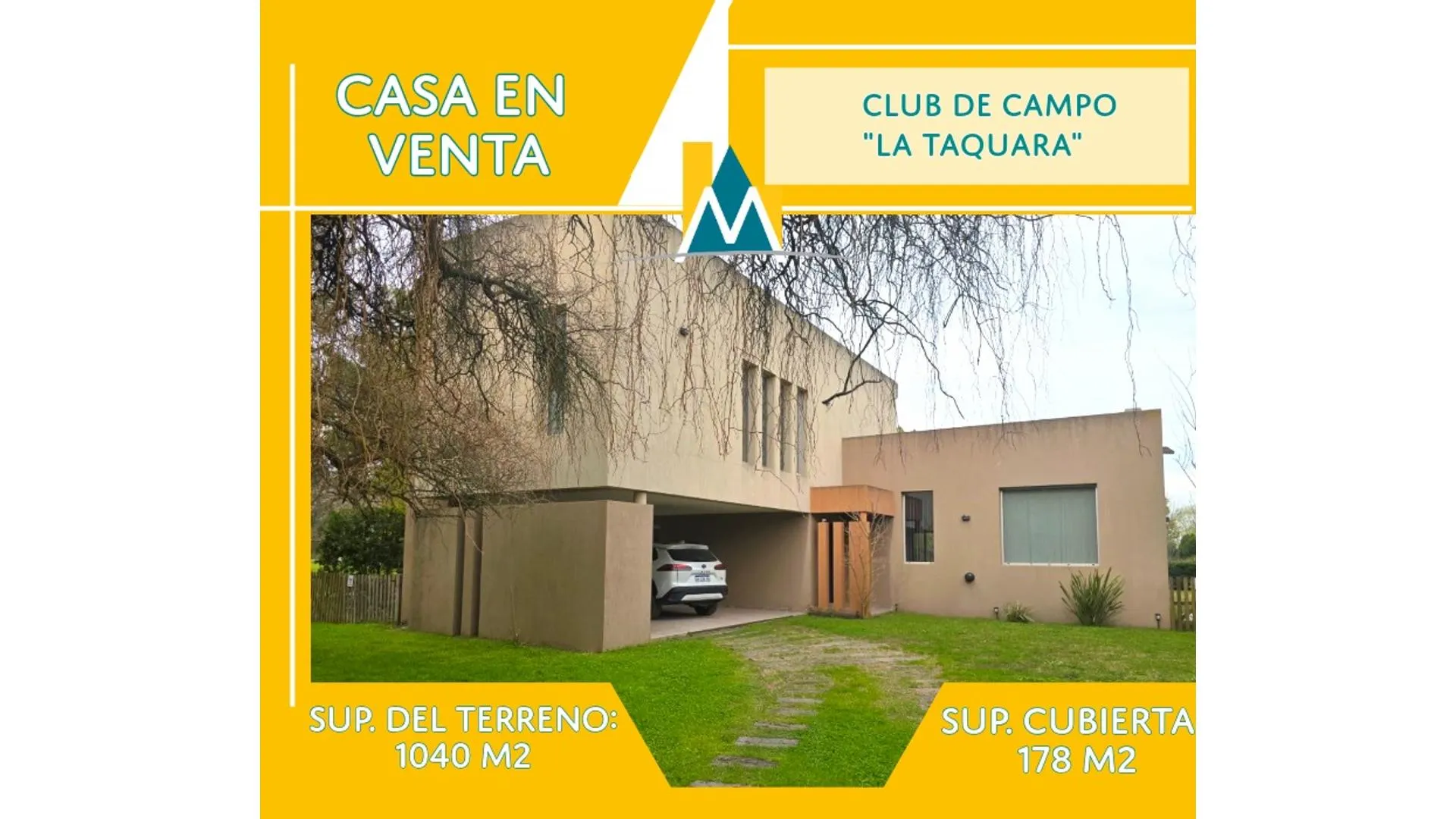CASA EN VENTA - CLUB DE CAMPO "LA TAQUARA" - CAÑUELAS