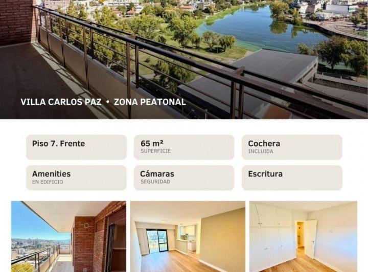 Departamento · 65m² · 3 Ambientes · 1 Cochera