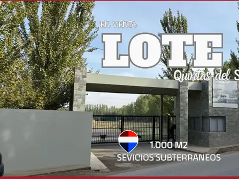 Terreno en Venta en Neuquén, Confluencia