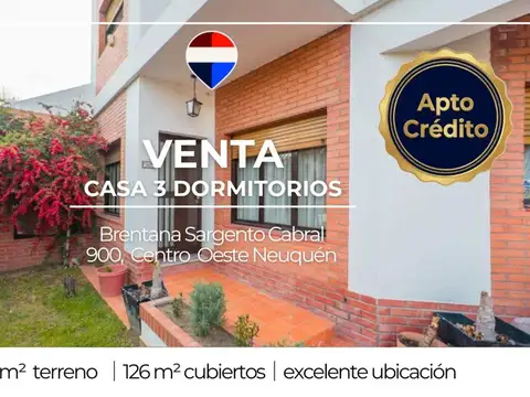 Casa en Venta en Neuquén, Confluencia