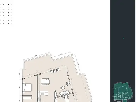 Departamento en Venta en Las Cañitas, Palermo