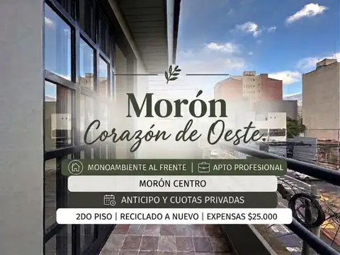 Departamento en Venta en Morón, Partido de Morón