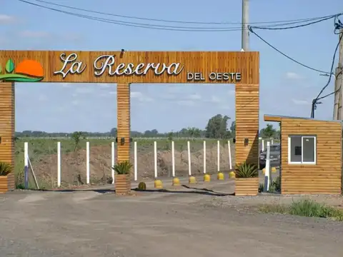 Terreno en Venta en La Reserva Del Oeste, Countries y Barrios Cerrados en General Rodríguez