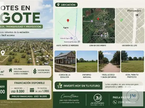 Terreno en Venta en Mercedes, Partido de Mercedes
