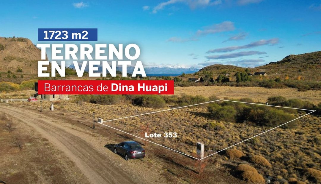 Terreno en Venta Barrancas de Dina Huapi
