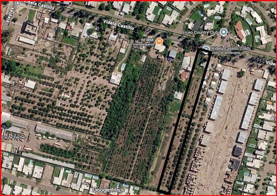VENTA LOTE , EXCELENTE UBICACION ,V.CASTILLO MAIPU