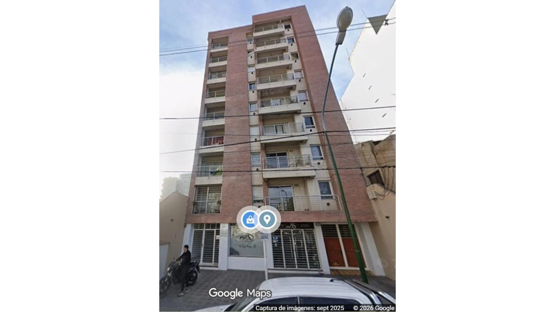 Exc Depto Vta 1 dor balcón exc zona Pueyrredón 1346