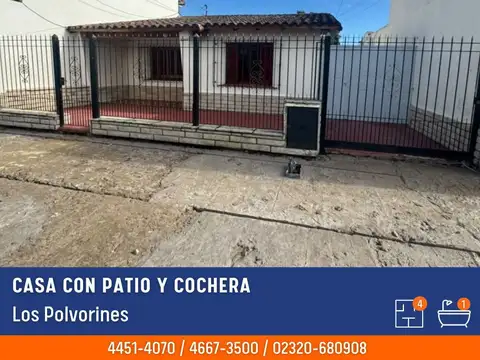 Casa en Alquiler en Los Polvorines, Partido de Malvinas Argentinas