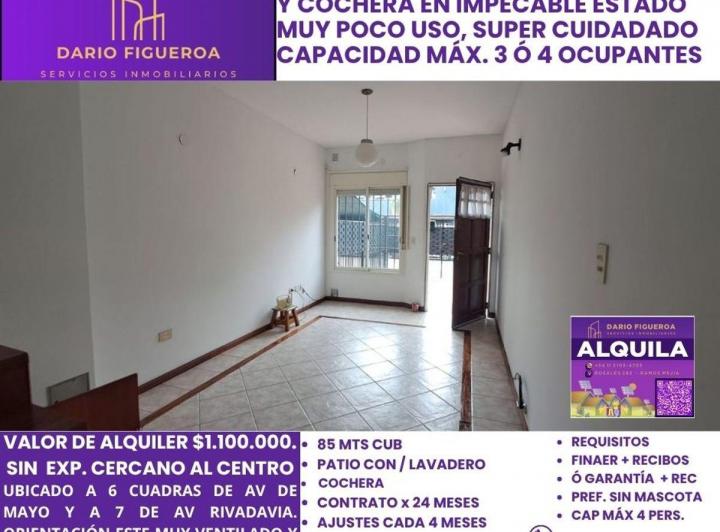 Casa · 65m² · 4 Ambientes · 1 Cochera
