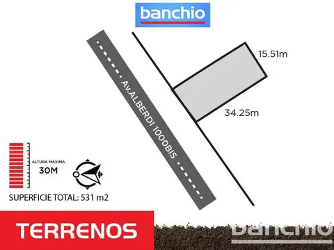 Terreno en Venta en Abasto, Rosario