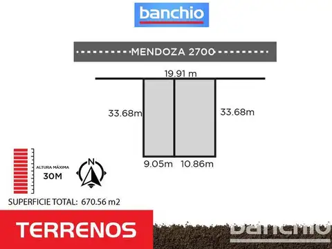 Terreno en Venta en Abasto, Rosario