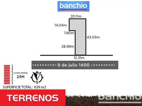 Terreno en Venta en Abasto, Rosario