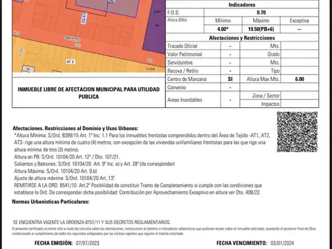 Terreno en Venta en Centro, Rosario