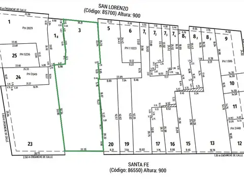Terreno en Venta en Centro, Rosario