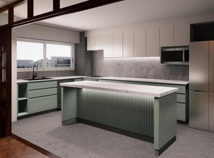 Departamento · 222m² · 5 Ambientes · 2 Cocheras