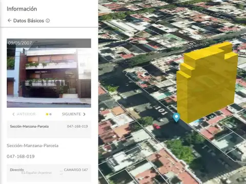 Terreno en Venta en Villa Crespo, CABA