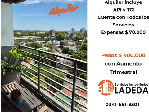 Departamento en Alquiler en Echesortu, Rosario