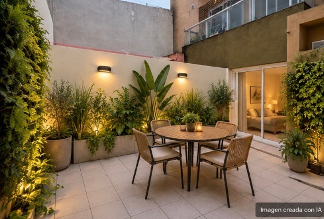 MONOAMBIENTE  CON PATIO PROPIO EN ALMAGRO