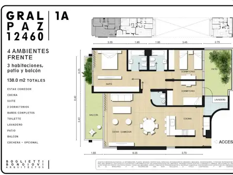 Departamento en Venta en Barrio Naón, Mataderos