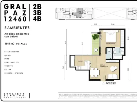 Departamento en Venta en Barrio Naón, Mataderos