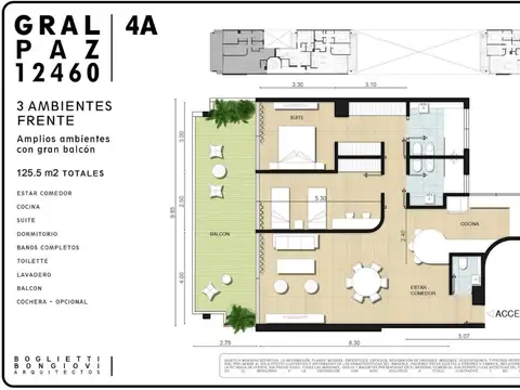 Departamento en Venta en Barrio Naón, Mataderos