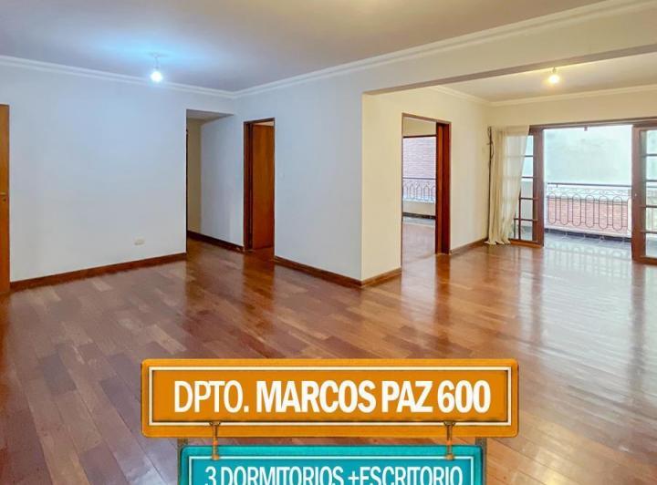 Departamento · 115m² · 8 Ambientes · 1 Cochera